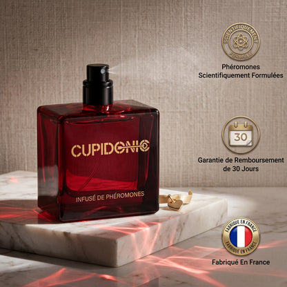 Parfum Cupidonic Obsession 2 aux phéromones PheroPureVXN, flacon 50ml fabriqué en France, garantie 30 jours